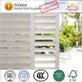 Basswood and PVC shutters window with top quality